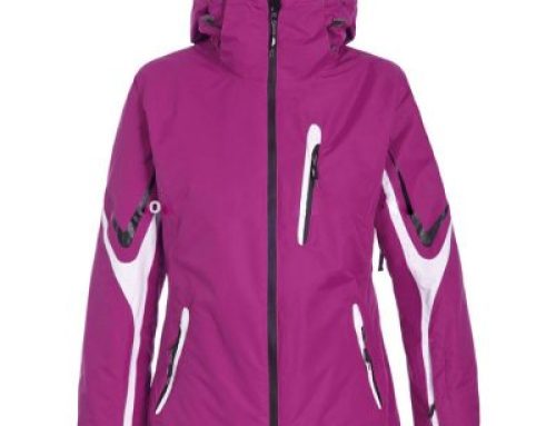 Winter mountain waterproof hooded ski jacket